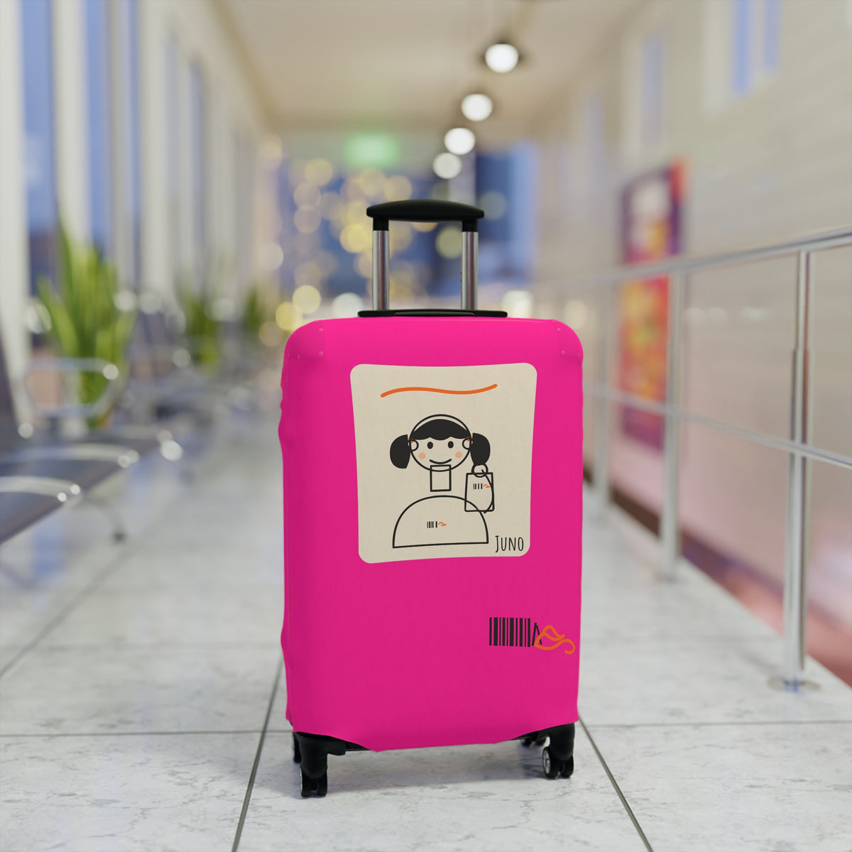 The "Don't Even Think About Stealing It" Suitcase Cover