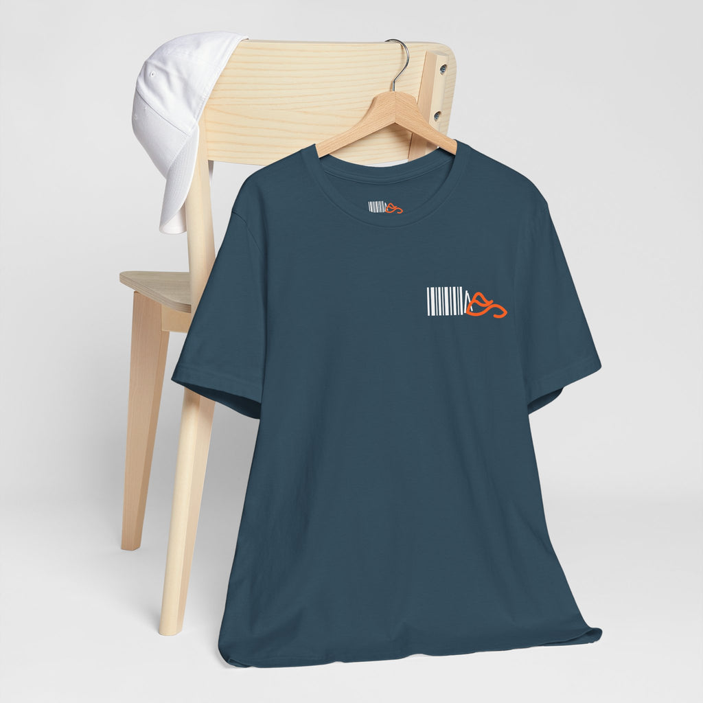 Riff-T-Shirt | Wellen-Print