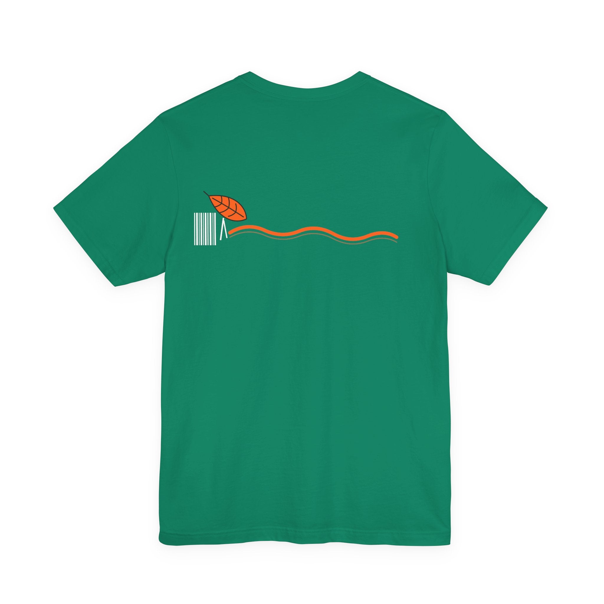 Riff-T-Shirt | Wellen-Print