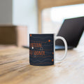 Data Mug | Before the Equation | Ceramic Coffee Mug for Thinkers, Writers & Astronomy Lovers