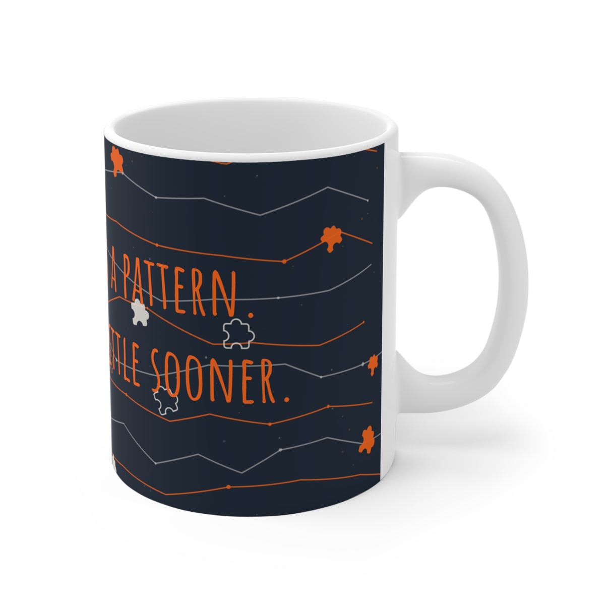 Data Mug | Before the Equation | Ceramic Coffee Mug for Thinkers, Writers & Astronomy Lovers