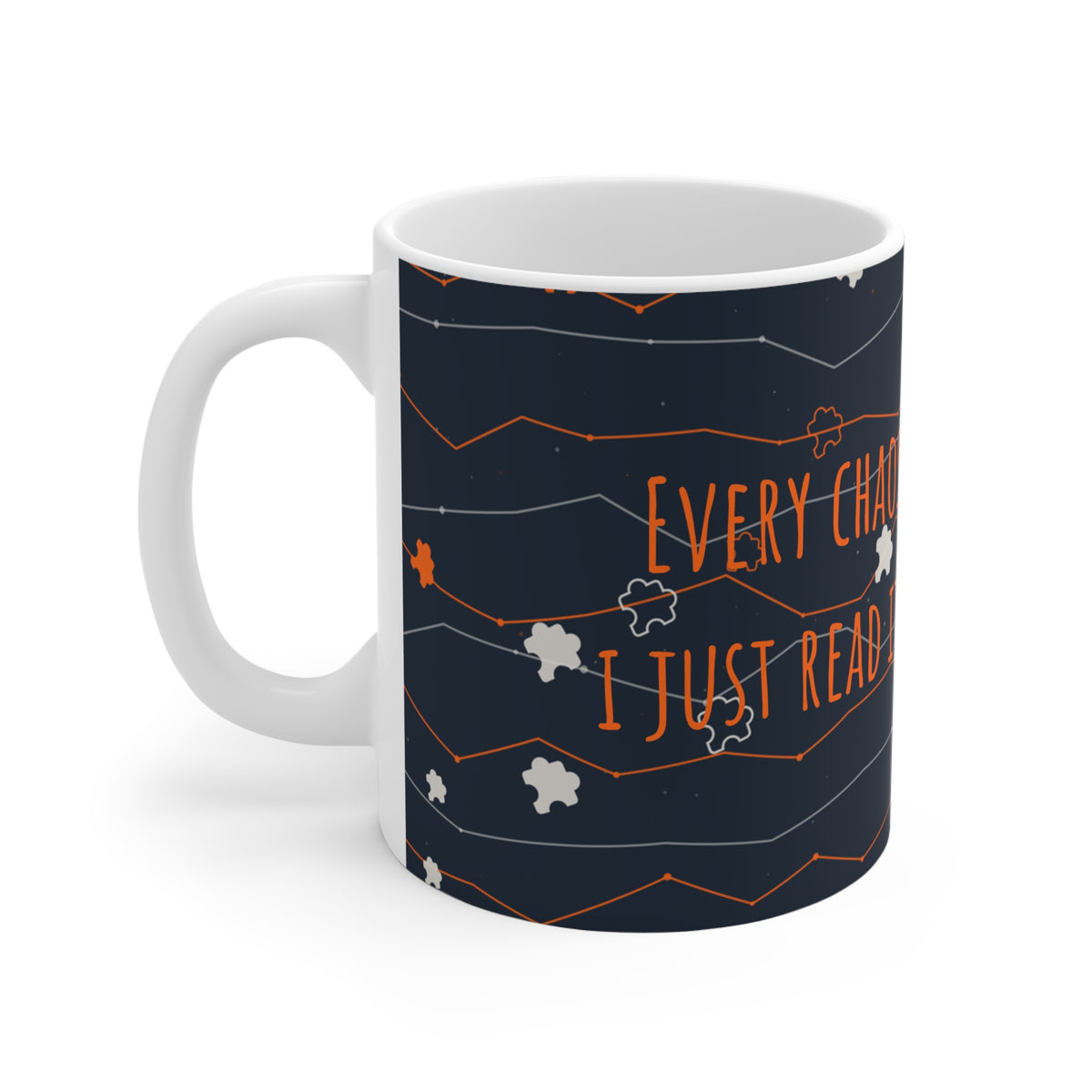 Data Mug | Before the Equation | Ceramic Coffee Mug for Thinkers, Writers & Astronomy Lovers