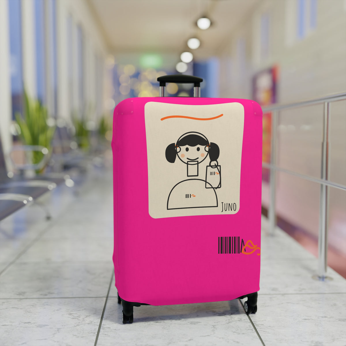 The "Don't Even Think About Stealing It" Suitcase Cover
