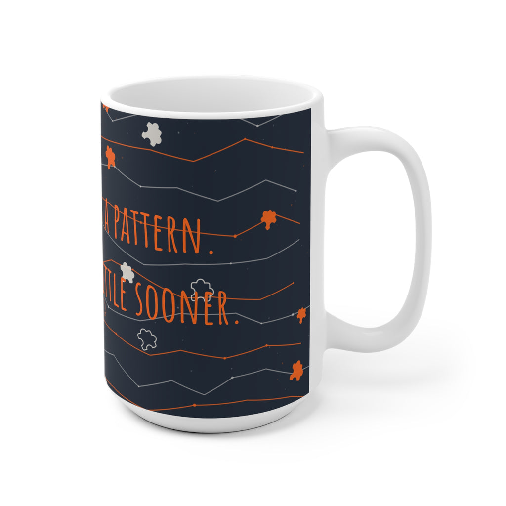 Data Mug | Before the Equation | Ceramic Coffee Mug for Thinkers, Writers & Astronomy Lovers
