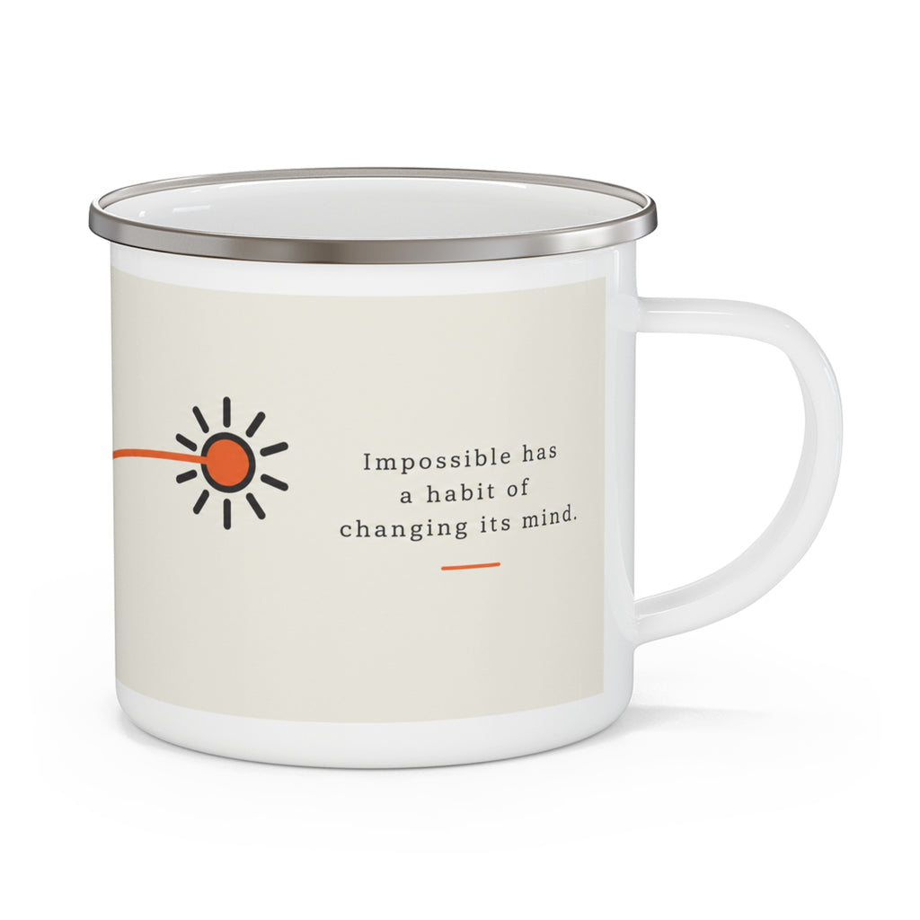 Nova Enamel Mug | First Light Edition | Camping Coffee Cup