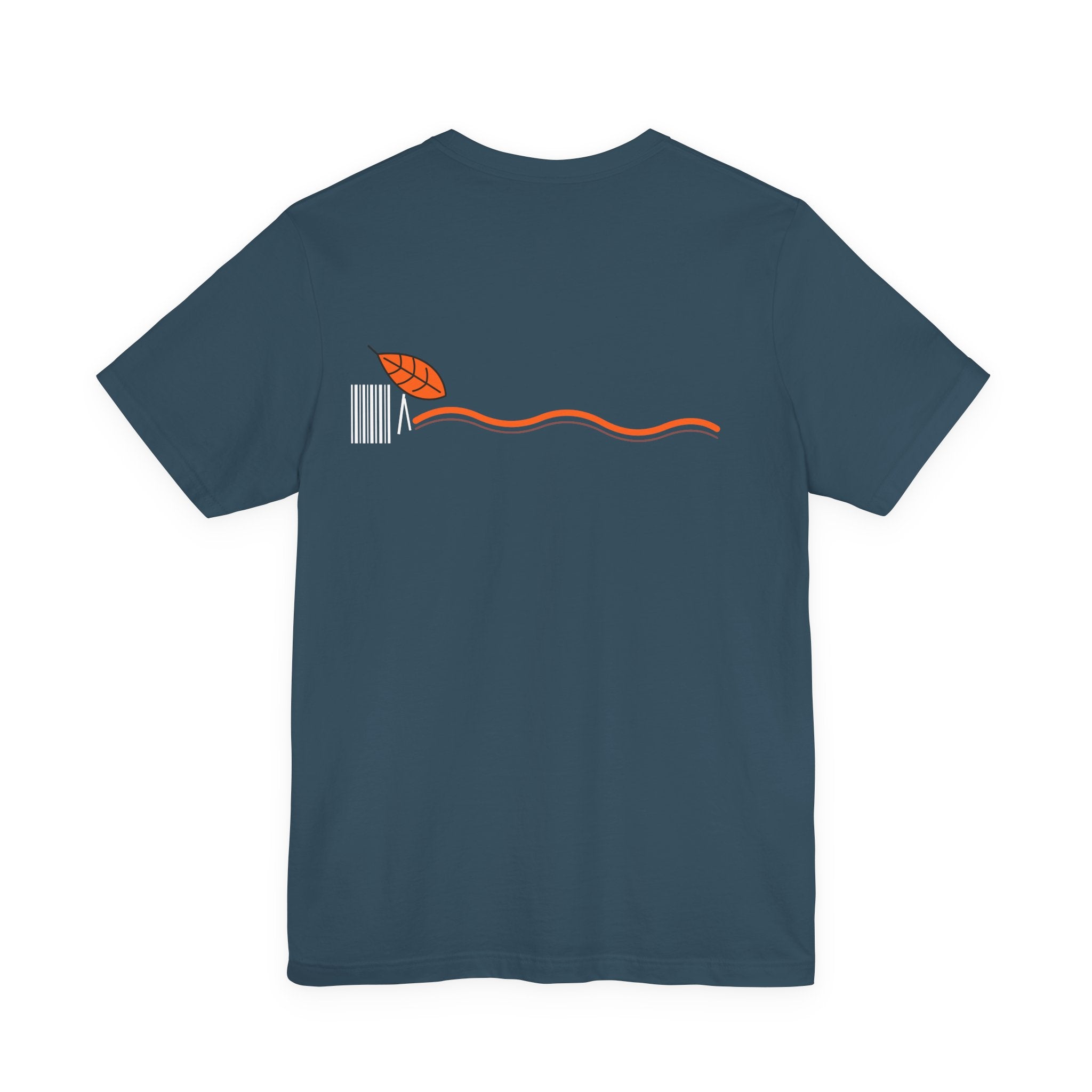Riff-T-Shirt | Wellen-Print