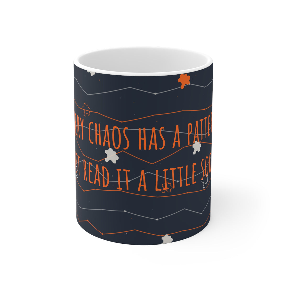 Data Mug | Before the Equation | Ceramic Coffee Mug for Thinkers, Writers & Astronomy Lovers