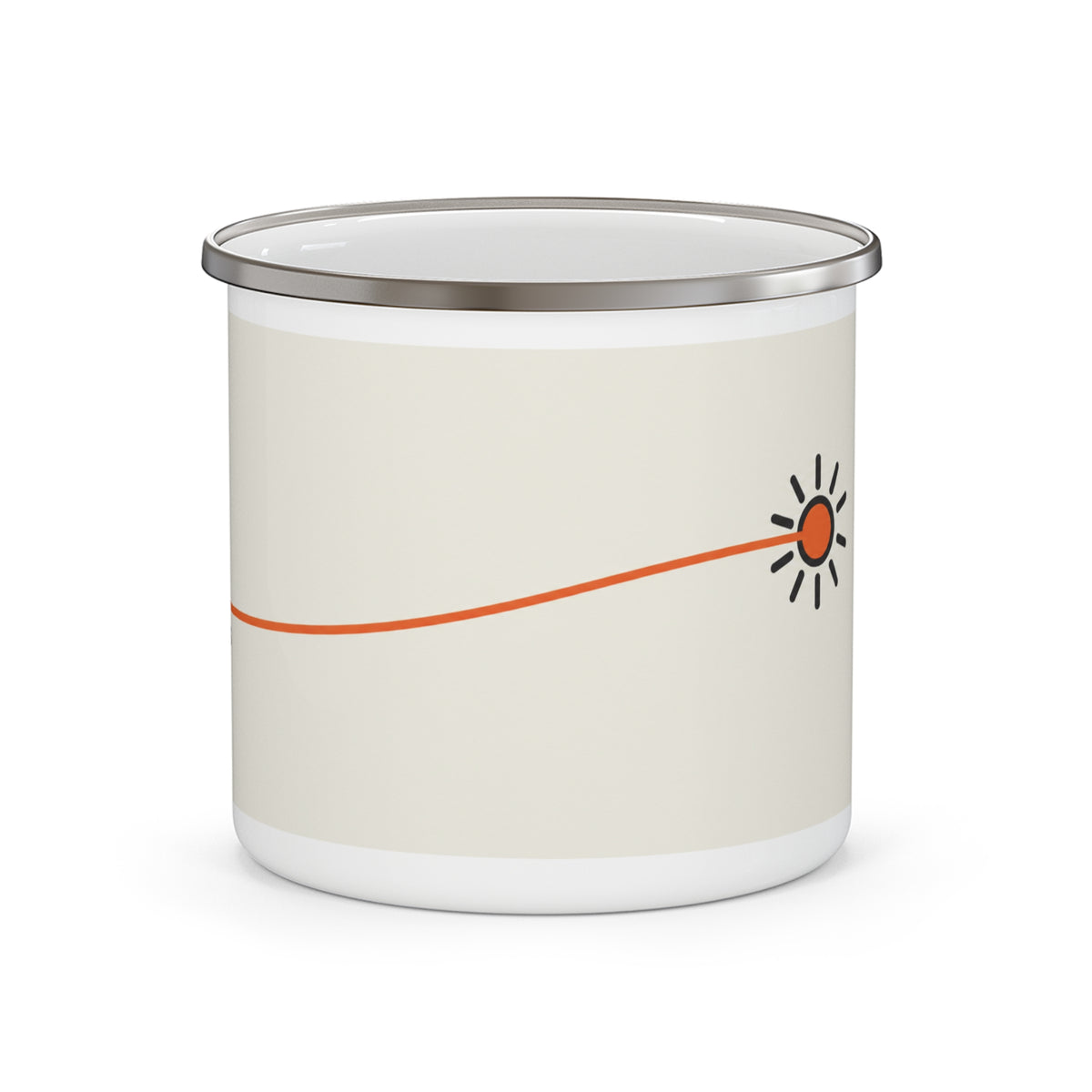Nova Enamel Mug | First Light Edition | Camping Coffee Cup