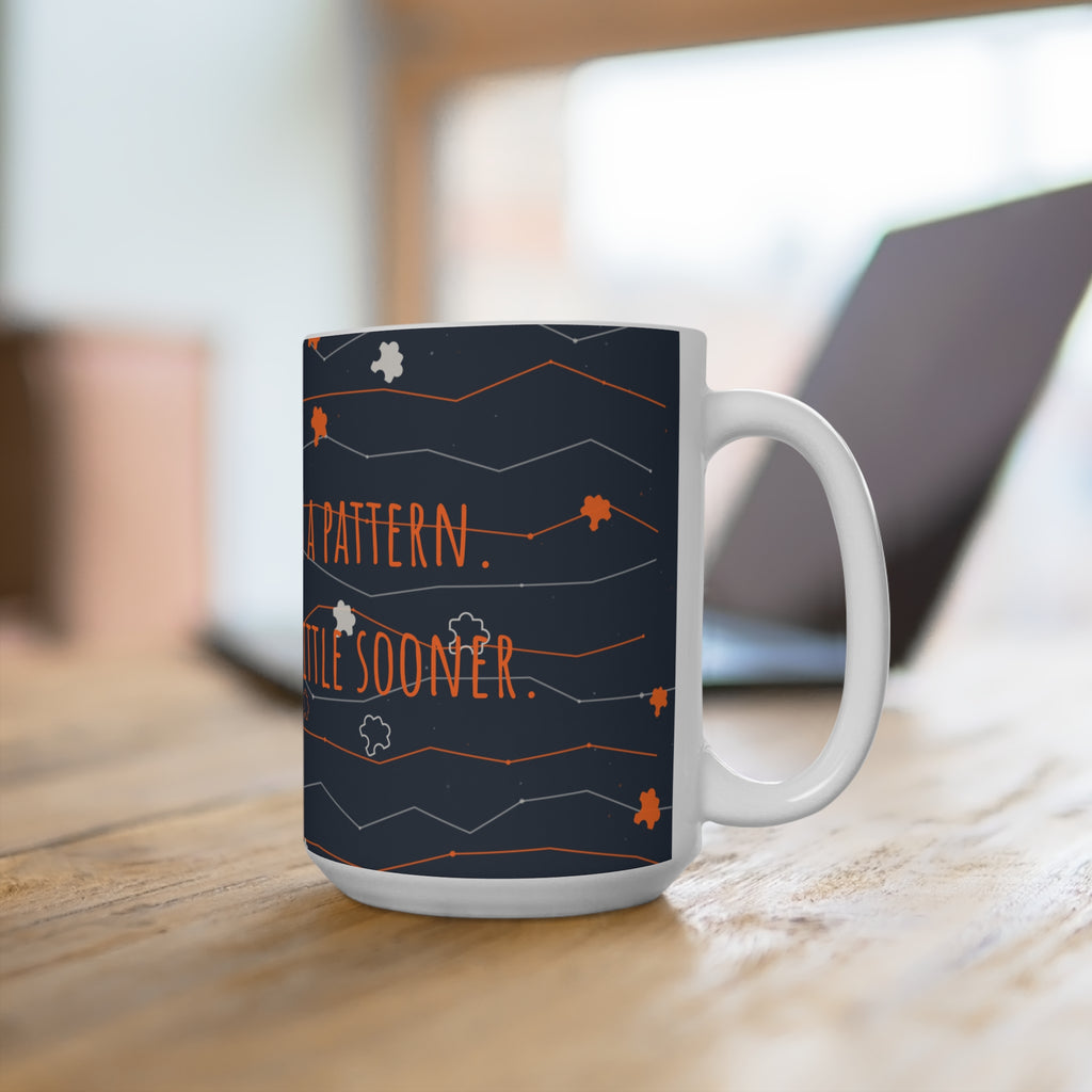 Data Mug | Before the Equation | Ceramic Coffee Mug for Thinkers, Writers & Astronomy Lovers